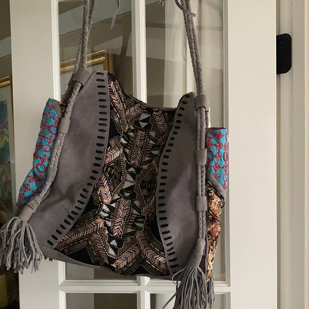 M Fredric boho tote bag/large purse